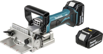 Makita Φρεζοκαβιλιέρα 18V 2x5Ah με Σύστημα Αναρρόφησης Κωδικός: DPJ180RTJ