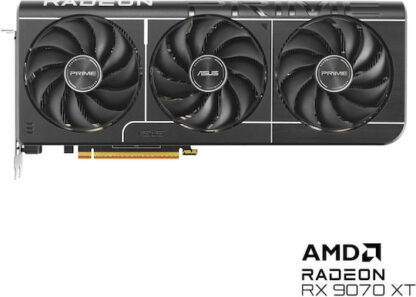 Asus Radeon RX 9070 XT 16GB GDDR6 Prime OC Κάρτα Γραφικών Κωδικός: 90YV0L71-M0NA00