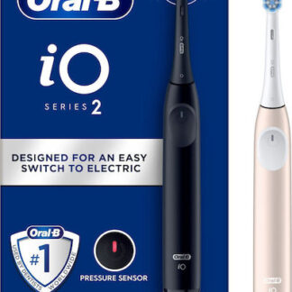 Oral-B iO Series 2 Ηλεκτρική Οδοντόβουρτσα Night Black / Calm Pink