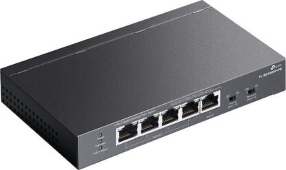 TP-LINK TL-SG1005P-PD v1 Unmanaged L2 PoE Switch με 5 Θύρες Gigabit (1Gbps) Ethernet
