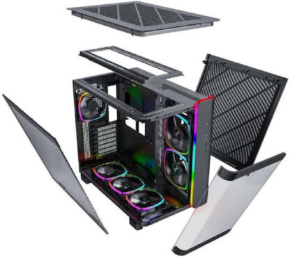 TB PC Arcane R7XT Gaming Desktop PC (Ryzen 7-9800X3D/64GB DDR4/2TB SSD/GeForce RTX 5080/No OS)