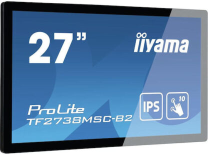 Iiyama POS Monitor ProLite 27" LED με Ανάλυση 1920x1080 Κωδικός: TF2738MSC-B2