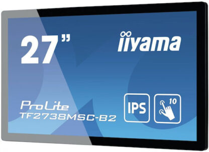 Iiyama POS Monitor ProLite 27" LED με Ανάλυση 1920x1080 Κωδικός: TF2738MSC-B2