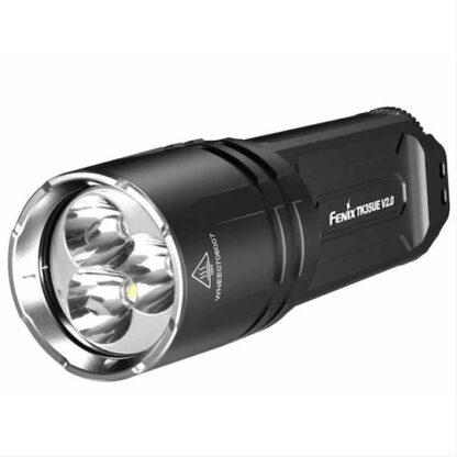 Fenix Φακός LED Αδιάβροχος IP68 με Μέγιστη Φωτεινότητα 5000lm Μαύρο Κωδικός: TK35UE V2.0