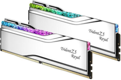 G.Skill Trident Z5 Royal 64GB DDR5 RAM με 2 Modules (2x32GB) και Ταχύτητα 6000 για Desktop Κωδικός: F5-6000J2836G32GX2-TR5S