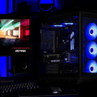 Actina 5901443411895 PC AMD Ryzen™ 7 9800X3D 32 GB DDR5-SDRAM 2 TB SSD NVIDIA GeForce RTX 5080 Midi Tower Black