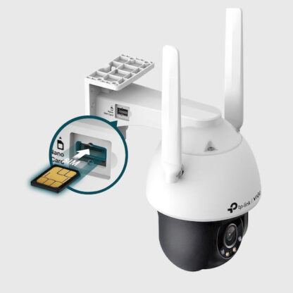 TP-LINK VIGI C540-4G v1 IP Κάμερα Παρακολούθησης 4G Full HD+ 4MP Αδιάβροχη με Αμφίδρομη Επικοινωνία και Φακό 4mm