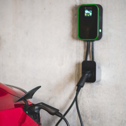 Green Cell EV15RFID Επιτοίχιος Τριφασικός Σταθμός Φόρτισης 22kW με Ενσωματωμένο Καλώδιο Type 2