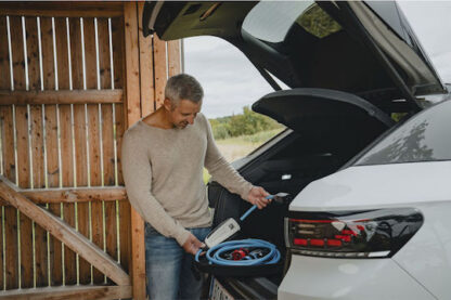 Nrgkick Φορητός Σταθμός Φόρτισης 22kW με Ενσωματωμένο Καλώδιο Type 2 (12501000)