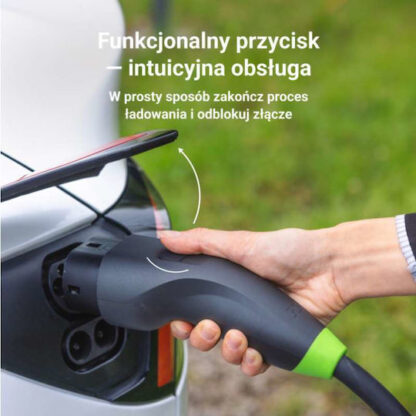 Green Cell Επιτοίχιος Μονοφασικός Σταθμός Φόρτισης 22kW με Ενσωματωμένο Καλώδιο Type 2 (EVGC021B2250)
