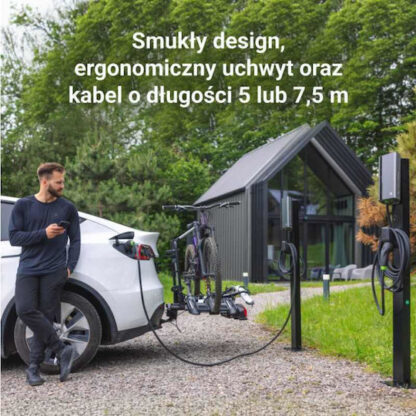 Green Cell Επιτοίχιος Μονοφασικός Σταθμός Φόρτισης 22kW με Ενσωματωμένο Καλώδιο Type 2 (EVGC021B2250)
