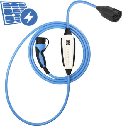 Nrgkick Φορητός Σταθμός Φόρτισης 22kW με Ενσωματωμένο Καλώδιο Type 2 (12101000-30001002)