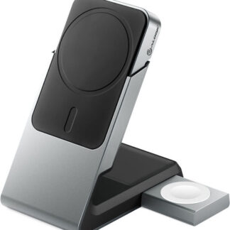 Alogic Matrix+ 3-in-1 Magnetic Charger+Power Bank+AW Puk grey