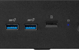 MSI Cubi NUC 1M-003EU Intel Core 3 100U 8 GB DDR5-SDRAM 512 GB SSD Windows 11 Pro Black