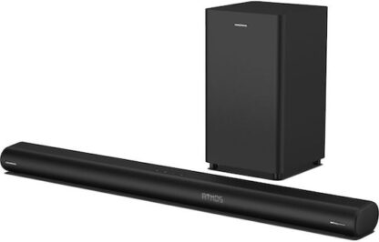 Grundig Soundbar 3.1.2 Bluetooth 290W με Ασύρματο Subwoofer και Τηλεχειριστήριο Μαύρο GSS1150