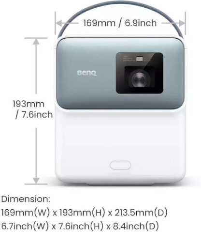 BenQ GP100 Projector DLP Full HD Λάμπας LED Λευκός Κωδικός: 9H.JRK77.99E