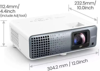 BenQ TK710STi Projector DLP 4K Ultra HD Laser με Ενσωματωμένα Ηχεία Λευκός Κωδικός: 9H.JSK77.17E