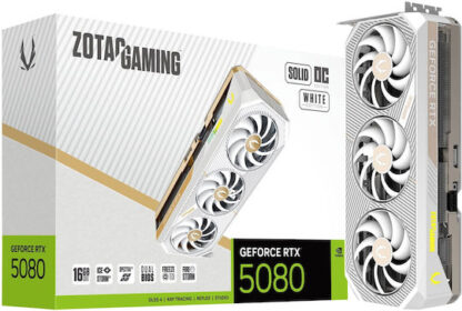 Zotac GAMING GeForce RTX 5080 SOLID OC NVIDIA 16 GB GDDR7