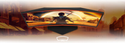 AOC C27G42E VA HDR Curved Gaming Monitor 27" FHD 1920x1080 180Hz με Χρόνο Απόκρισης 1ms GTG