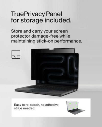 Belkin ScreenForce TruePrivacy Scr.Protect.Macbook Pro 14  M1-3