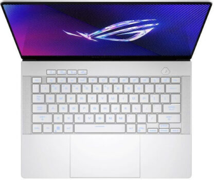 ASUS ROG Zephyrus G14 GA403UV-QS026W-GAMING AMD Ryzen™ 9 8945HS Laptop 35.6 cm (14 ) 3K 16 GB LPDDR5x-SDRAM 1 TB SSD NVIDIA GeForce RTX 4060 Wi-Fi 6E (802.11ax) Windows 11 Home Platinum White