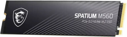 MSI Spatium M560 SSD 2TB M.2 NVMe PCI Express 5.0