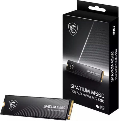 MSI Spatium M560 SSD 2TB M.2 NVMe PCI Express 5.0