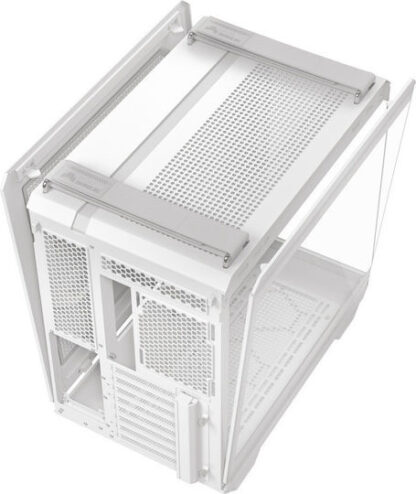 Asus TUF Gaming GT502 Horizon ARGB Midi Tower Κουτί Υπολογιστή με Πλαϊνό Παράθυρο White Edition