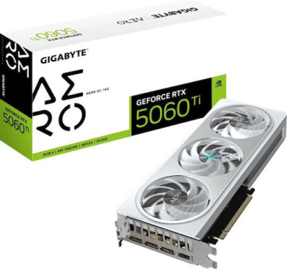 Karta graficzna Gigabyte GeForce RTX 5060 Ti AERO OC 16GB