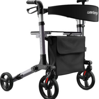 Four-wheeled support of pulpit type - walker