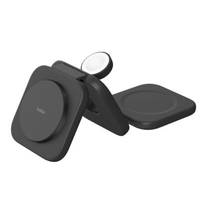 BOOSTCHARGE PRO 3IN1 FOLDING TRAVEL WIRELESS CHARGING PAD WITH QI2MAGNETIC 15W WITH TRAVEL TIPS