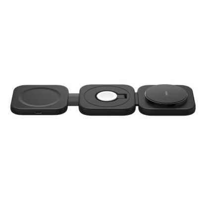 BOOSTCHARGE PRO 3IN1 FOLDING TRAVEL WIRELESS CHARGING PAD WITH QI2MAGNETIC 15W WITH TRAVEL TIPS