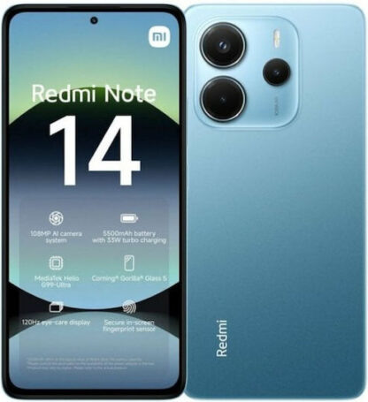 Xiaomi Redmi Note 14 4G NFC Dual SIM (8GB/256GB) Ocean Blue