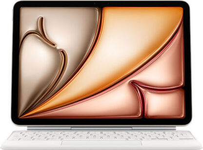 Apple Magic Flip Cover με Πληκτρολόγιο στα International English Λευκή (iPad Air 11 (M3)) MDFV4Z/A