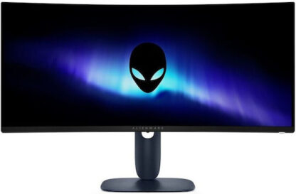 Dell AW3425DWM Ultrawide Gaming Monitor 34" QHD 3440x1440 180Hz με Χρόνο Απόκρισης 1ms GTG