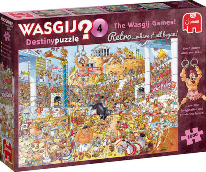 Jumbo Wasgij Retro Destiny 4 Die Wasgij-Spiele WasgijSpiele 1000 Teile Puzzle (19178)