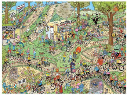 Jumbo Jan van Haasteren Cross-Radrennen CrossRadrennen 1000 Teile Puzzle (19174)