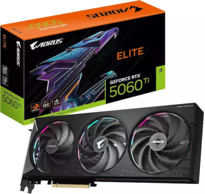 Karta graficzna Gigabyte AORUS GeForce RTX 5060 Ti ELITE 16GB