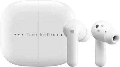 Timekettle M3 Online Language Translator In-ear Bluetooth Handsfree Ακουστικά με Αντοχή στον Ιδρώτα και Θήκη Φόρτισης Λευκά