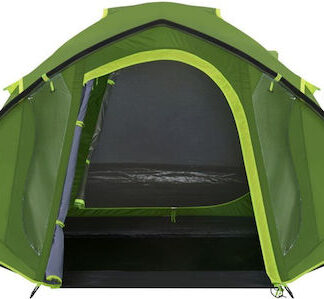 Coleman Darwin 4 Plus Blackout Χειμερινή Σκηνή Camping Igloo Πράσινη για 4 Άτομα 340x270x140εκ. Κωδικός: 2209451