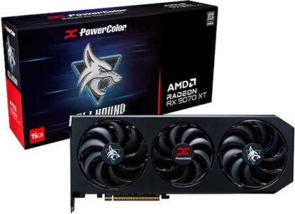 Graphics card. PowerColor Hellhound RX9070XT 16G-L/OC