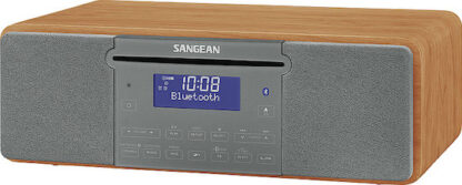 Sangean Ηχοσύστημα 2.0 DDR-47BT DDR-47BT 14W με CD / Digital Media Player και Bluetooth Καφέ
