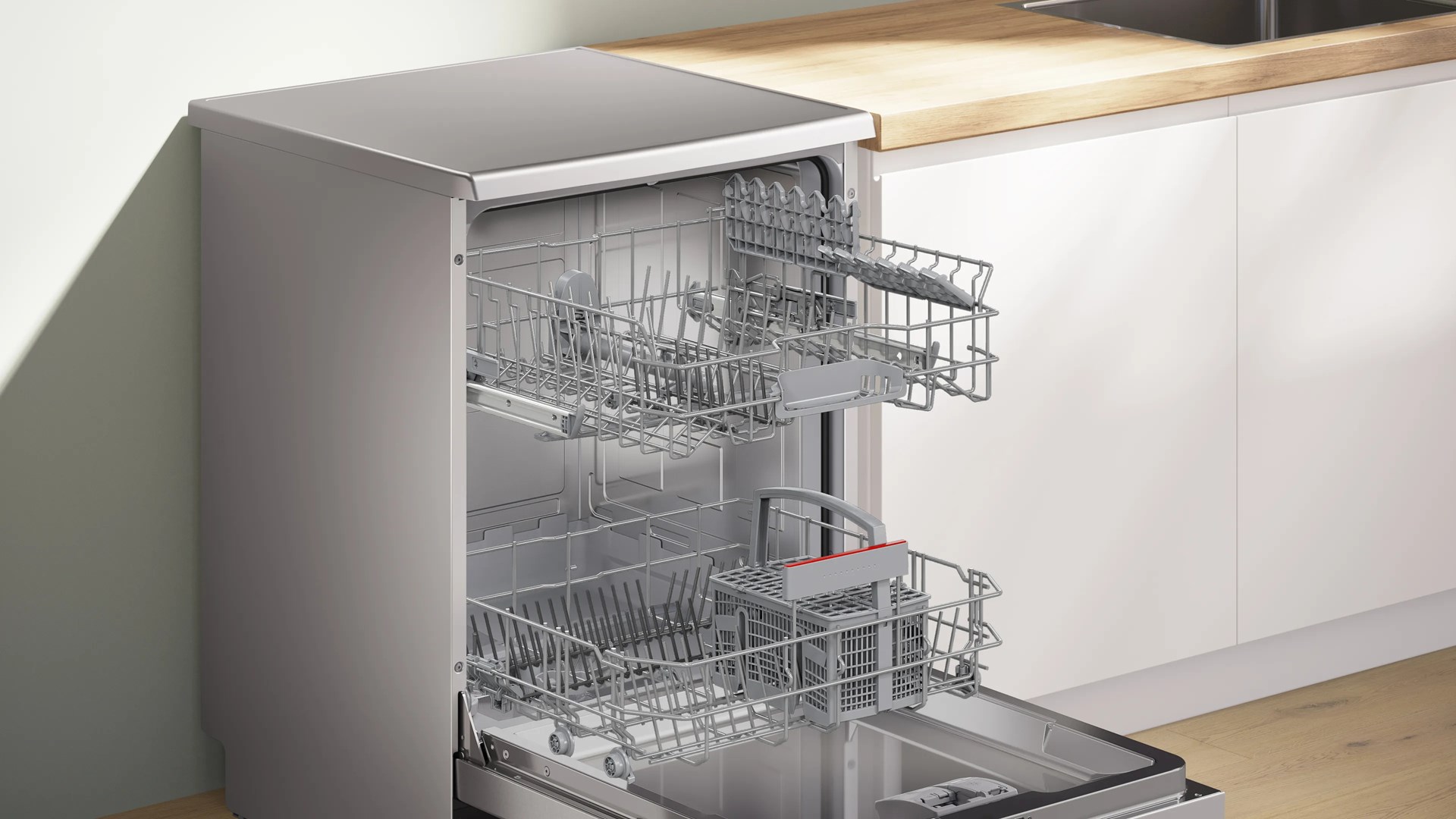 Bosch Serie 2 SMS25GI09F dishwasher Freestanding 12 place settings E Bosch Serie 2 SMS25GI09F dishwasher Freestanding 12 place settings E