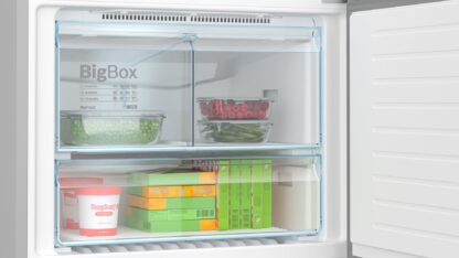 Bosch Serie 6 KGN86AIDR fridge-freezer Freestanding 631 L D Stainless steel