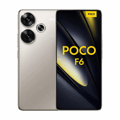Xiaomi Poco F6 5G Dual Sim 8GB RAM 256GB - Titanium Grey