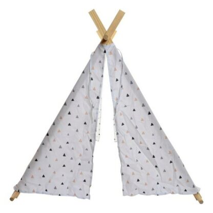 Camping Σκηνή DKD Home Decor βαμβάκι Ξύλο Μονόκερος (110 x 110 x 106 cm)