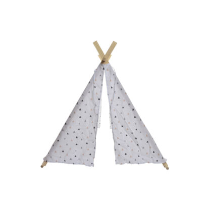 Camping Σκηνή DKD Home Decor βαμβάκι Ξύλο Μονόκερος (110 x 110 x 106 cm)