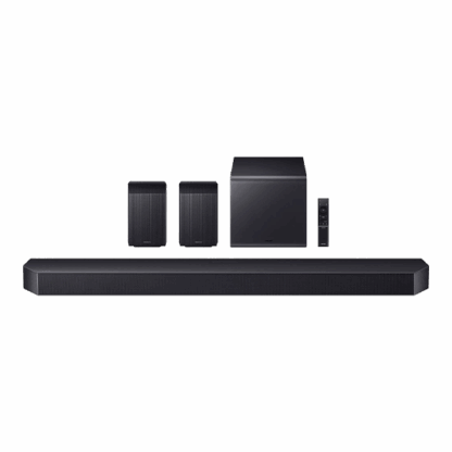 Samsung HW-Q990F Soundbar 11.1.4 Bluetooth, HDMI και Wi-Fi με Ασύρματο Subwoofer και Τηλεχειριστήριο Μαύρο