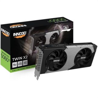 INNO3D GeForce RTX™ 5060 Ti 16GB TWIN X2 INNO3D GeForce RTX™ 5060 Ti 16GB TWIN X2