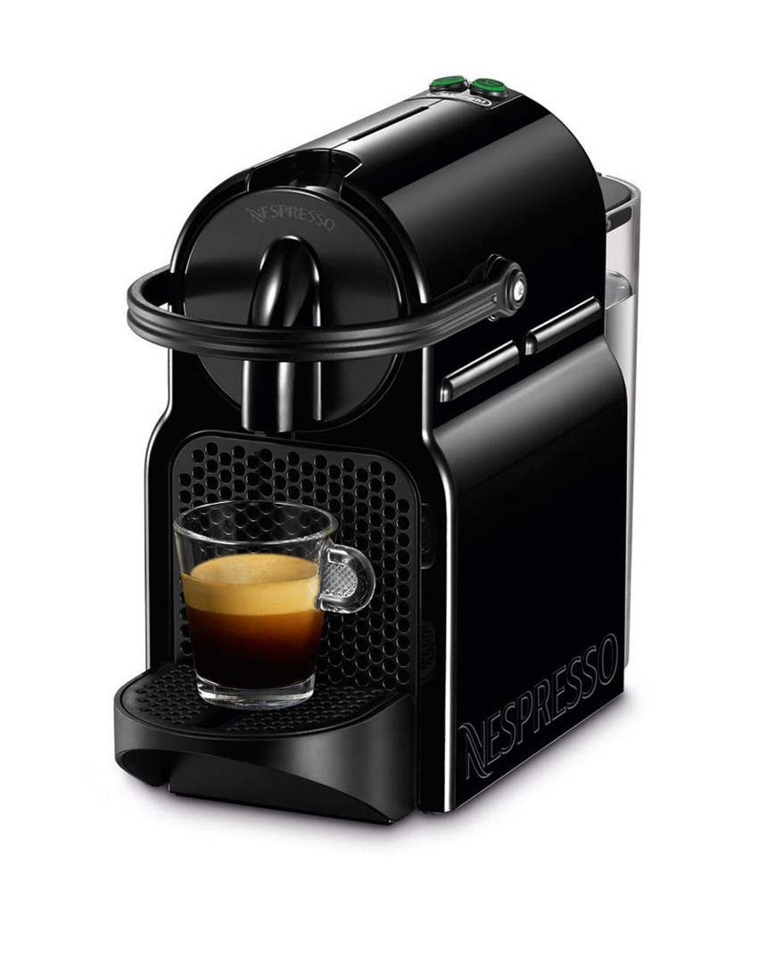 De'Longhi Inissia Καφετιέρα για Κάψουλες Nespresso Πίεσης 19bar με Αφρογαλιέρα Black De'Longhi Inissia Καφετιέρα για Κάψουλες Nespresso Πίεσης 19bar με Αφρογαλιέρα Black